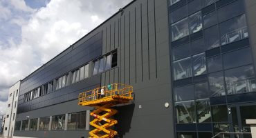 350 kW solar power plant on the wall of Salda company, Lithuania1-min 350 kW solar power plant on the wall of Salda company, Lithuania1-min