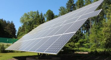 15 kW solar tracking system in Vilkija, Lithuania4-min