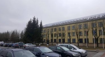 50 kW solar power plant on Telšiai police station roof, Lithuania1-min